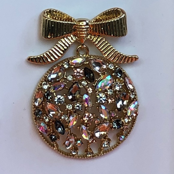 Christmas Holiday Earings Gold Multi Color‎ - Picture 5 of 7